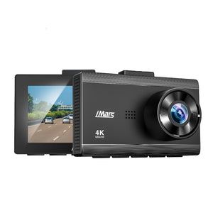 iMars DC-40 3Inch 4K HD Car DVR Camera Loop Recording Multilingual 140 Degree Parking Monitoring Dash Cam Recorder