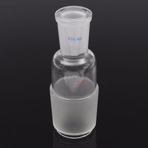 Glass Reducing Adapter Reducer Transfer Female 24/40 Ground Joint to Male 50/42 Joint Lab Glassware