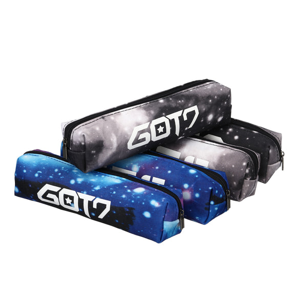 GOT7 EXO BTS Star Idol Pencil Case Box Canvas Bags Peripheral Product Collectio