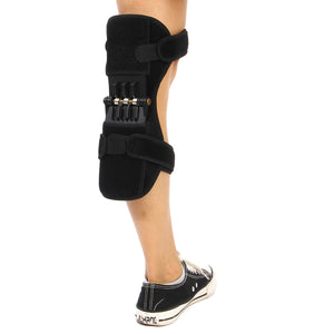 Power Lift Joint Support Knee Pad Powerful Rebound Spring Force Adjustable Bi-Directional Straps for Joint Pain Relief