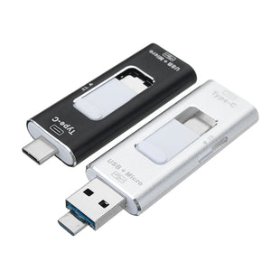 Bakeey 3 in 1 Type C USB Micro USB OTG Adapter TF Card Micro SD Card Reader For Mobile Phone Tablet