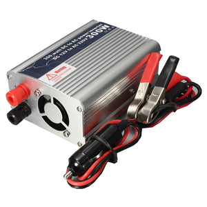 300W USB DC 12V to AC 220V Power Inverter Converter Charger