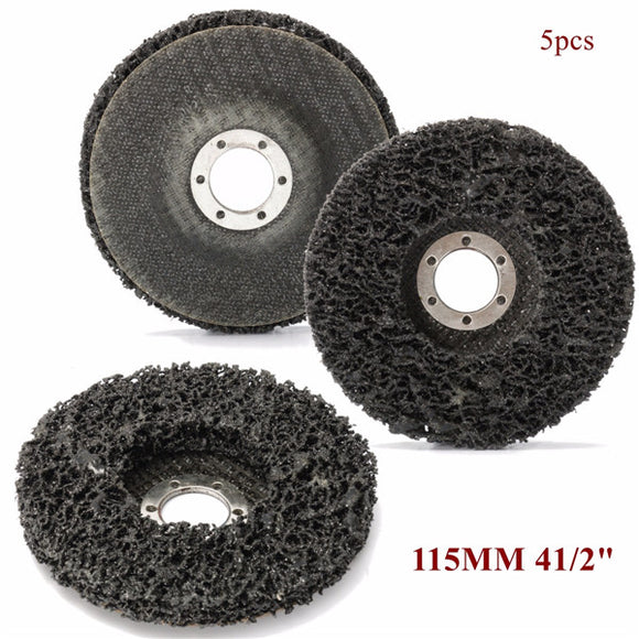 115mm Abrasive Disc Rust And Paint Removal Polycarbide Abrasive Stripping Disc Wheel
