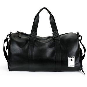 PU leather Travel Bag Business Luggage Bag Waterproof Gyms Bag