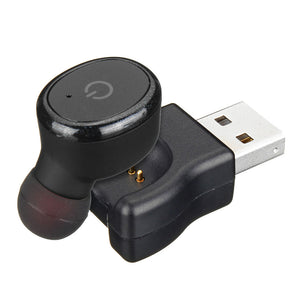 Mini bluetooth Earphone Waterproof Wireless Headphone Super Bass Headset For Tablet Cellphone