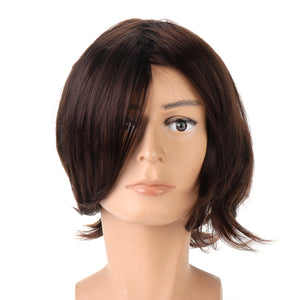 Men Short Cosplay Ancient Costume High-temperature Fiber Wig