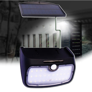 Detachable 28 LED Solar Power Sensor Wall Light  Waterproof Outdoor Yard Garden Lamp