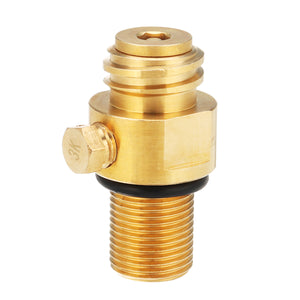 M18*1.5 Thread Replacement Valve CO2 Tank Brass Pin Valve For Soda Stream