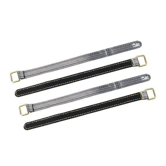 4Pcs RJXHOBBY 150-400mm 3M Fiber Battery Straps Metal Buckle for Lipo Battery