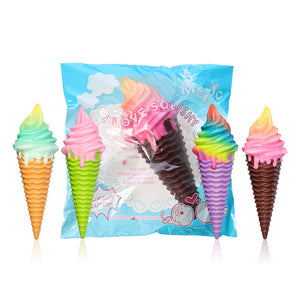 Squishy Ice Cream 30*10*9.5CM Jumbo Decoration With Packaging Gift Collection Slow Rising Jumbo Toys