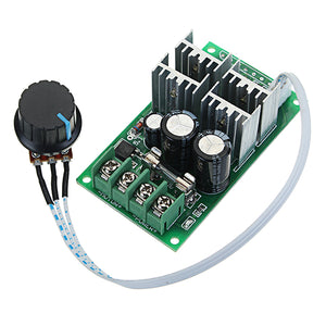 DC 6-60V 30A PWM DC Motor Speed Regulator High Power Speed Controller Support PLC Analog Quantity