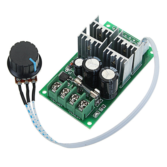 DC 6-60V 30A PWM DC Motor Speed Regulator High Power Speed Controller Support PLC Analog Quantity