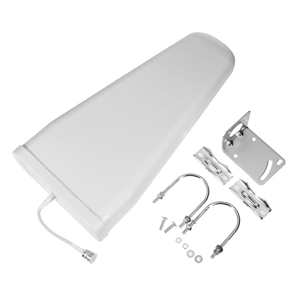 9/ 10dBi High Gain 800-2500mhz Outdoor LPDA Yagi Antenna for Cell Phone Signal Booster Repeater Amplifier 3G 4G CDMA GSM DCS PCS