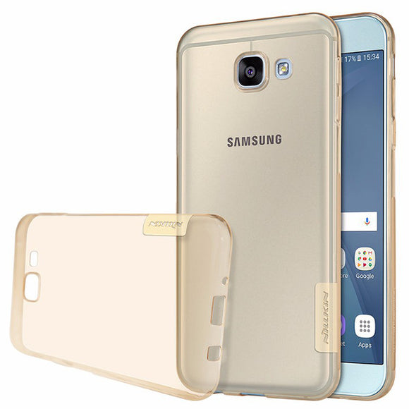 NILLKIN Transparent Soft Silicone TPU Protection Back Case For Samsung Galaxy A8 2016