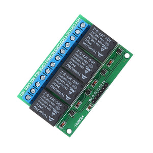 3pcs 4 Channel DC5V 280MA Self-locking Relay Module Trigger Latch Relay Module Bistable