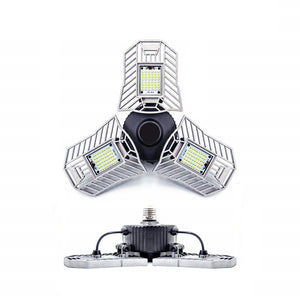 High Power E27 60W 144 LED Adjustable Industrial Flood Light 6000lm for Garage Warehouse AC220V