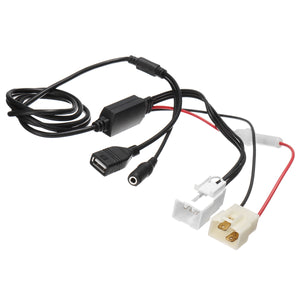 AUX Audio USB Charge Adaptor Harness for Ford Falcon Territory BA BF SX SY SYII