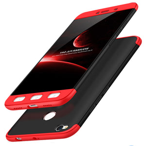 Bakeey 3 in 1 Double Dip 360 Full Protection PC Case For Xiaomi Redmi 4X/Redmi 4X Global Edition