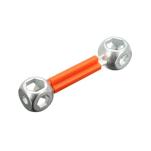 Bike Bicycle Hexagonal Wrench Dog Bone Shape Portable Repair Tool For Cycling