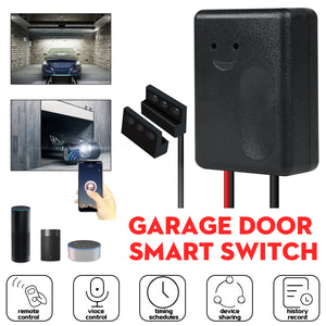 Smart Electric Garage Door WIFI Timing Opener Switch APP Remote Control Support Alexa Google Home IFTTT