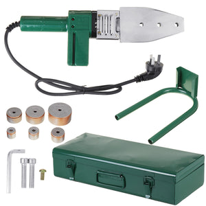 1200W Electric Pipe Welding Machine Heating Tool Heads Set For PPR PB PE Plastic Tube