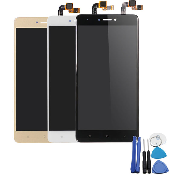 LCD Display+Touch Screen Digitizer Assembly Screen Replacement With Tools For Xiaomi Redmi Note 4X