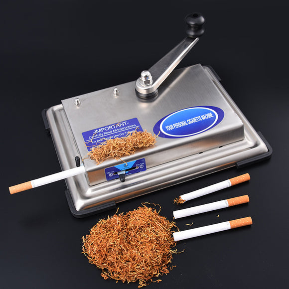 Manual Cigarette Roller Injector Rolling Machine Worktable Tobacco Maker Smoker Gift