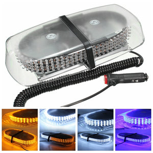 15W 240LED Magnetic Strobe Emergency Warning Light Bar