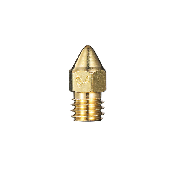 1pcs 1.75mm 0.2mm/0.3mm/0.4mm/0.5mm/0.6mm Copper M200 M6*1 Thread Extruder Nozzle For 3D Printer