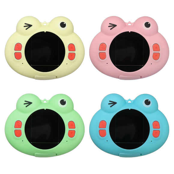 H312 Children Camera Cute Frog Animal 1.54 inch HD Screen Wide Angle 120 With Board Game Snake Tetris Novelties Toys