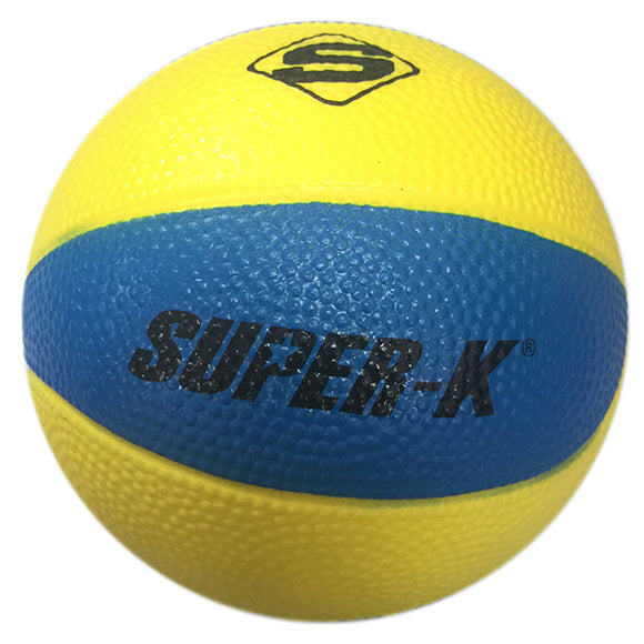 SUPER-K Foam Basketball High Elastic Toy Ball Children Early Learning Basketball Toy