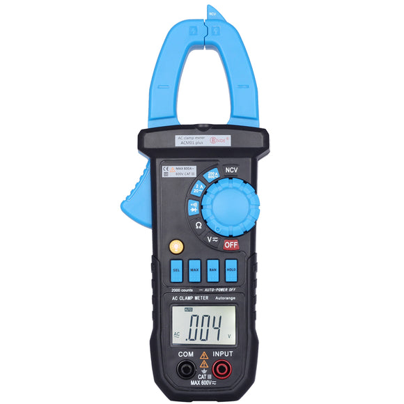 Bside ACM01 Plus Auto Range Manual Range Digital AC Current Clamp Meter Multi Meters