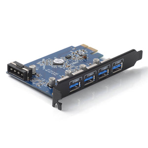 ORICO PVU3-4P 4 Ports USB 3.0 PCI-E Express Card PCI-E Expansion Card