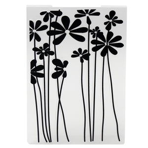 Plastic Embossing Folder Flower DIY Scrapbooking Photo Album Card Cutting Dies Template Craft