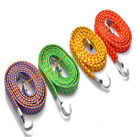 Motorcycle Bicycle Luggage Tied Rope Stacking Banding Elastic Cord Strap