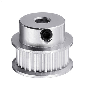 3pcs P36-GT2-6-BF 36T 2GT Aluminum Timing Pulley 5mm Inner Bore for 6mm Width Timing Belt