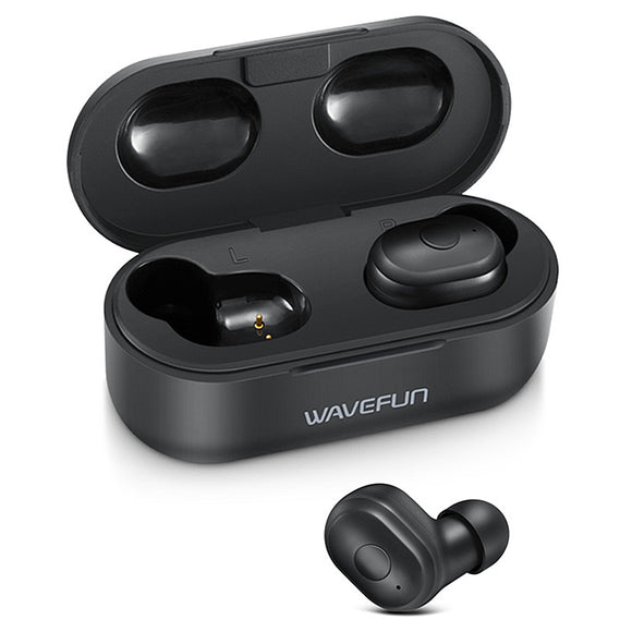 Wavefun X-Pods 2L TWS bluetooth 5.0 Earphone AAC&SBC Audio Waterproof Binaural Call True Wireless Earbuds for Iphone X XR Xiaomi