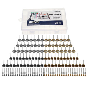 138pcs Multi Rotary Tool Accessories Set Grinding Polishing Drilling Kits for Dremel