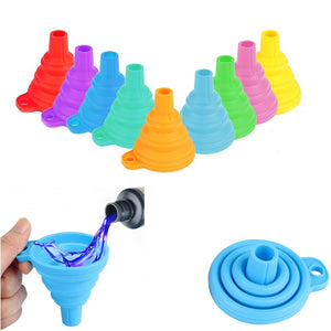 Reuse Silicone Folding Funnel For UV Resin Filament SLA /DLP 3D Printer Part