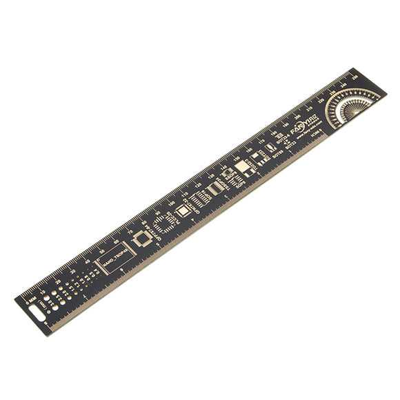 1Pcs 25cm Multifunctional PCB Ruler Measuring Tool Resistor Capacitor Chip IC SMD Diode Transistor