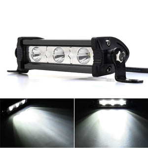 12V 4inch 9W 3LED Work Light Bar Spot Lamp for Motorcycle Car Boat SUV ATV Jeep