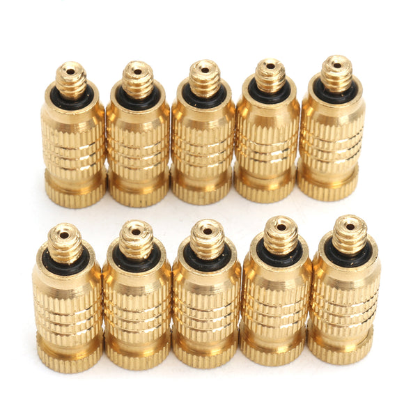 Brass Misting Fogging Nozzle Spray Sprinkler Head Irrigation Cooling