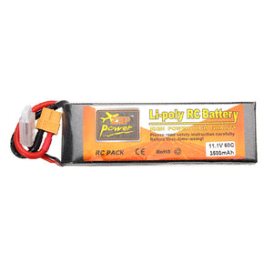 ZOP Power 11.1V 3500mAh 3S 60C Lipo Battery XT60 Plug