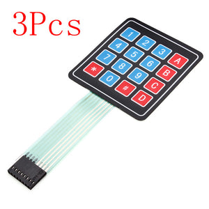 3Pcs 16Keys 4 x 4 SCM Matrix External Expansion Keyboard Contral Board