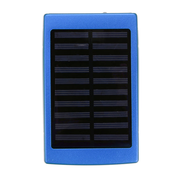 Solar Charger Case Portable DIY 5x18650 Power Power Bank 20000mAh Solar Power Bank Case Box Dual USB Kit Phone Charger Flashlight