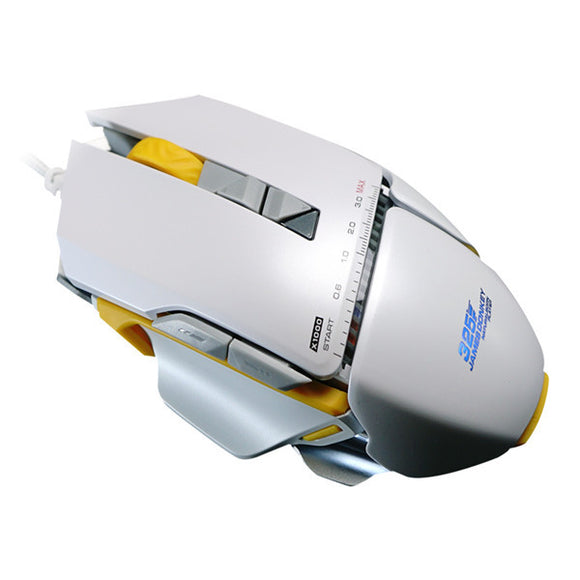 Original James Donkey 325 3000DPI USB Wired Optical Programming Gaming Mouse With LED Breathing Lamp