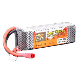 ZOP Power 11.1V 2800mAh 3S 30C Lipo Battery T Plug