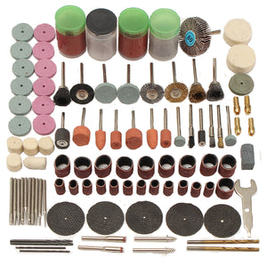 161pcs Mini Drill Multi Rotary Tool Accessories Set Grinding Polishing Abrasive Tool Kits for Dremel