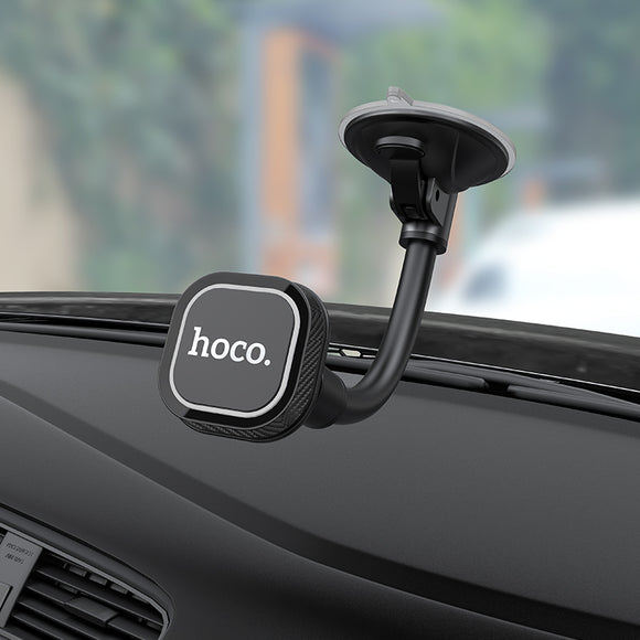 HOCO Bendable Magnetic 360 Degree Rotation Windshield Car Phone Holder For 3.5-6.5 Inch Smart Phone