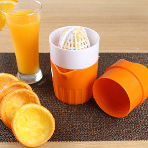 400ML/13.5Oz Home Portable Mini Handheld Orange Juicer Tool Handmade Juice Cups Vegetable Drinks Manual Juice Machine